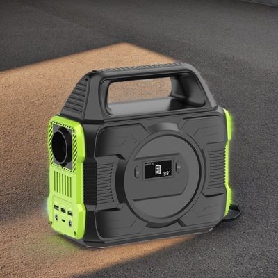 Küçük 300W Lityum Pil Güneş Jeneratörü Dışarıdaki Acil Durumlar için Taşınabilir Elektrik Santrali