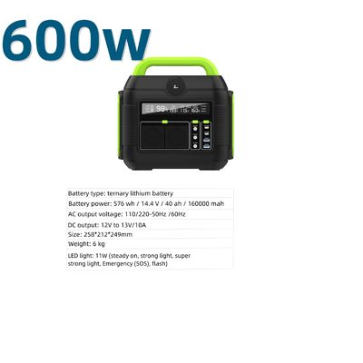 600W Portatif Güneş Enerjisi Santrali Güney Amerika'da Dışarıdaki Acil Durumlarda Yedekleme İçin Geri Dönüştürülebilir