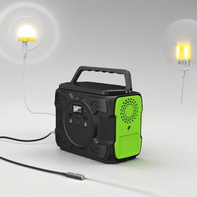 173wh Taşınabilir Güneş Hücresi Kamp Yolculuğu Şarj İstasyonu 200W Güç Avrupa Ülke
