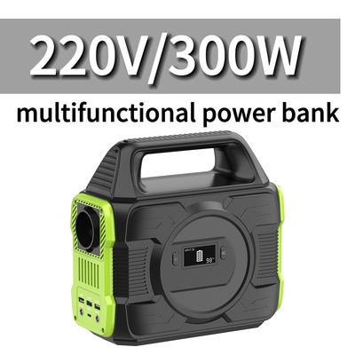 110V 220V 300W Taşınabilir Elektrik İstasyonu Güneş Jeneratörü Güç Bankası S3 Özel Renk