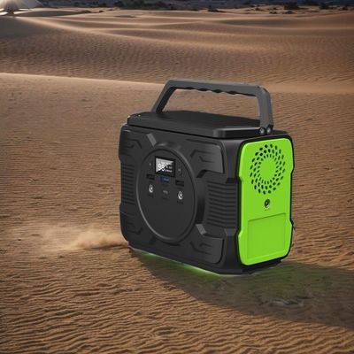 Çeşitli AC Çıktısı 200W 300W Dış ve Ev İçi Taşınabilir Güneş Jeneratörü