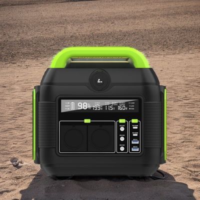 Açık hava aktiviteleri ve acil durumlar için taşınabilir 600W mobil güç istasyonu