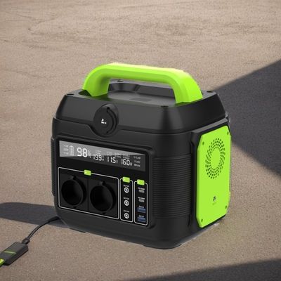 110V 220V LiFePO4 Pil DC AC Çoklu Arayüzler Taşınabilir Güneş Enerjisi Santrali Ev için idealdir
