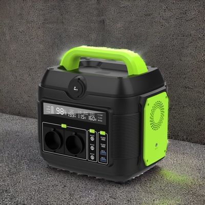 110V 220V LiFePO4 Pil DC AC Çoklu Arayüzler Taşınabilir Güneş Enerjisi Santrali Ev için idealdir