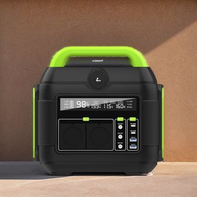 MPPT 110V/220V 600W Lityum Pil Kamp için Dış Güneş Taşınabilir Elektrik Santrali