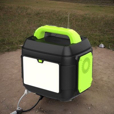 Dış ve ev şarjı için geri dönüştürülebilir 600W yüksek güç taşınabilir acil durum jeneratörü