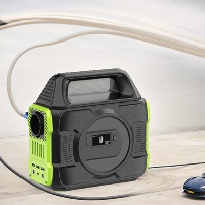 Yüksek Güçlü 300W Güneş Mobil Gücü Açık Hava Kamp RV Güç Santrali 225*120*215mm