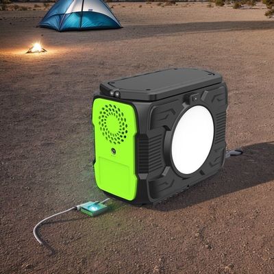 200W Hareketli Elektrik İstasyonu Lityum Pil RV Uav Enerji Depolama için Dış Rüzgar Jeneratörü