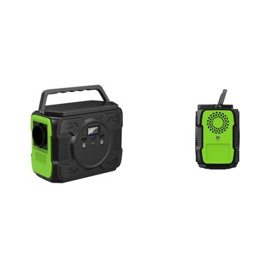 200W173wh Kamp Mobil Lityum Pil Güneş Jeneratörü Uzaktan çalışma için güç kaynağı