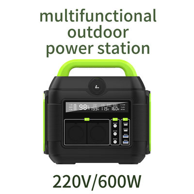 Özelleştirilebilir Renk S6 Dış Çaplı Çok Kullanımlı 600W Taşınabilir Şarj İstasyonu Güç Bankası
