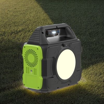 Güneş Enerjisi Depolama Yeniden Dönüştürülebilir MPPT ile 300W Taşınabilir Ev Acil Elektrik Santrali
