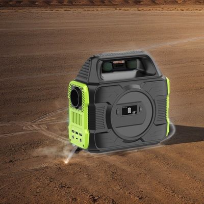 Uzun ömürlü S3 Lityum Pil Enerji Depolama 300W Açık Hava Kampı Aile Acil