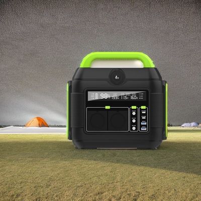 600W çok fonksiyonel çıkış güç istasyonu ile ev taşınabilir güneş pili jeneratörü