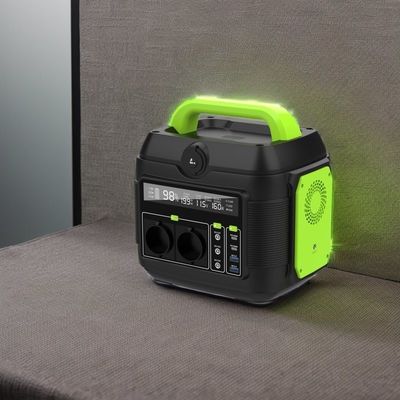 600W çok fonksiyonel çıkış güç istasyonu ile ev taşınabilir güneş pili jeneratörü