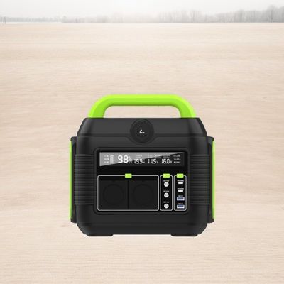 600W Taşınabilir Güç Santrali Kamp/RV Büyük Kapasiteli Lityum Pil Cep Telefon Bilgisayar için Mobil Güç Acil Şarj Aracı DC Çıktısı USB/Type-C Yüksek Güç