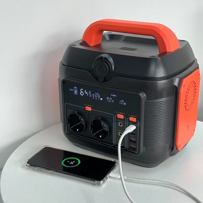 600W/300W/2200W acil durum kamp evi ve RV için taşınabilir güneş enerjisi depolama jeneratörü