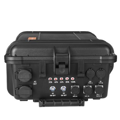 LiFePO4battery 6000W taşınabilir elektrik santrali açık hava etkinlikleri için güneş jeneratörü