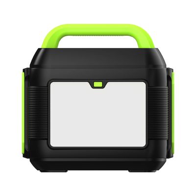 Taşınabilir Kamp Güç Santrali Un AC Soket 258*212*249mm ile 600W Güneş Jeneratörü