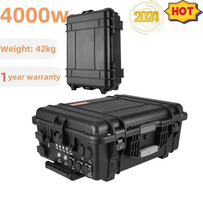 3000W 4000W taşınabilir elektrik santrali Batarya depolama ile güneş jeneratörü