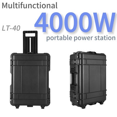 3000W taşınabilir elektrik santrali 4000W Kişiselleştirilmiş LiFePO4 Güneş Jeneratörü