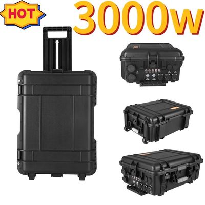 Acil Portatif Elektrik Santrali 3000W Güneş Jeneratörü Yedek