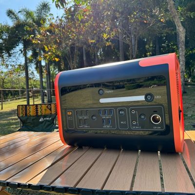 600W 2200W 3000W Güneş Jeneratörü Dışarıda Aile RV Kampı için Taşınabilir Elektrik Santrali