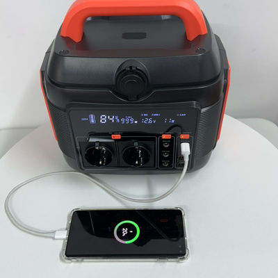 Normal Chord 600W/576wh açık hava ev RV ve bekleme için taşınabilir güç istasyonu