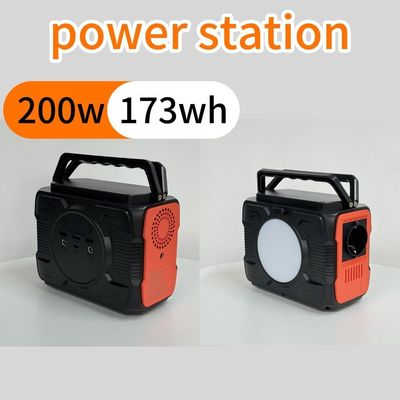 110V/220V taşınabilir elektrik santrali 200W mobil güneş jeneratörü