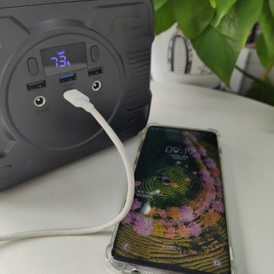 110V/220V taşınabilir elektrik santrali 200W mobil güneş jeneratörü