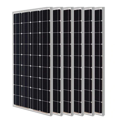 100W32 monokristalin silikon fotovoltaik modül ev RV deniz için uygun alüminyum çerçeve ile güneş paneli