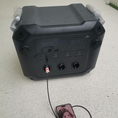 3600W Saf Sinüs Dalgası Taşınabilir Elektrik Santrali LiFePO4 Güneş Enerjisi Depolama BMS Pil Tedarikçisi