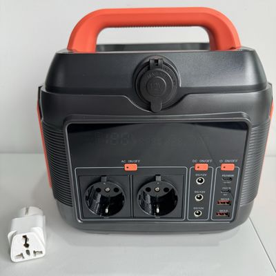 600W taşınabilir güneş jeneratörü çıkış yedek banka açık kaynak enerji istasyonu