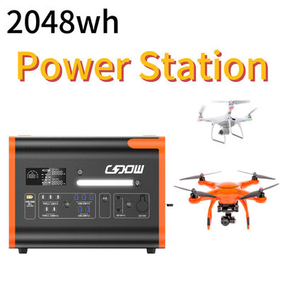 2200W Güneş Jeneratörü 2500W Taşınabilir Elektrik İstasyonu ile Güneş Panelleri Güç Kaynağınız