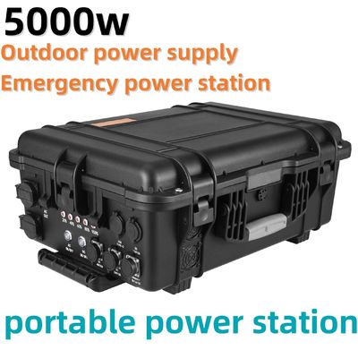 3000W/4000W/5000W Çok fonksiyonel Taşınabilir Lityum Pil Güneş Jeneratörü Açık Hava için