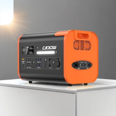 Ev acil durum ve açık hava kamp gücü jeneratörü 2200W AC / DC Inverter ile
