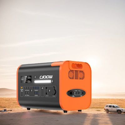 Dış / Kamp / Ev Kablosuz şarj ve AC çıkışı ile LiFePO4 pil enerji istasyonu