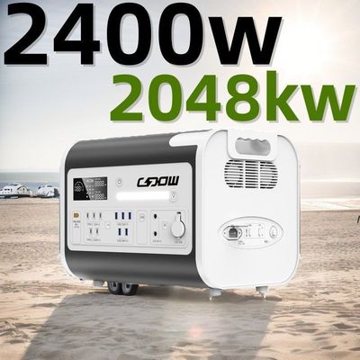 4400W Yüksek Güçlü Katlanabilir Güneş Panelleri ile Dışarıda Taşınabilir Enerji Depolama İstasyonu