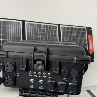 15A Max AC Output LT-40 Ev acil durumları ve golf arabası için şarj edilebilir güneş enerjisi santrali