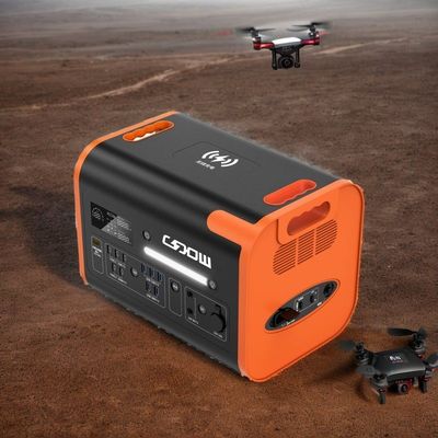 LiFePO4 Pil Acil Kamp Güneş Jeneratörü 1000W 2200W Taşınabilir Elektrik Santrali