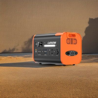 LiFePO4 Pil hücresi türü 220V çıkış taşınabilir elektrik santrali piknik ve acil durum için