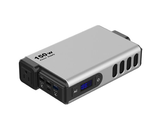 S150X-100 115wh Enerji Depolama 150W Dışarıdaki Acil Durumlar için Taşınabilir Güneş Enerjisi Santrali
