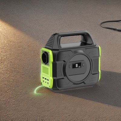 MPPT 300W Mini Portatif Lityum Pil Enerji İstasyonu Ev Gücü Yedek Sistemi