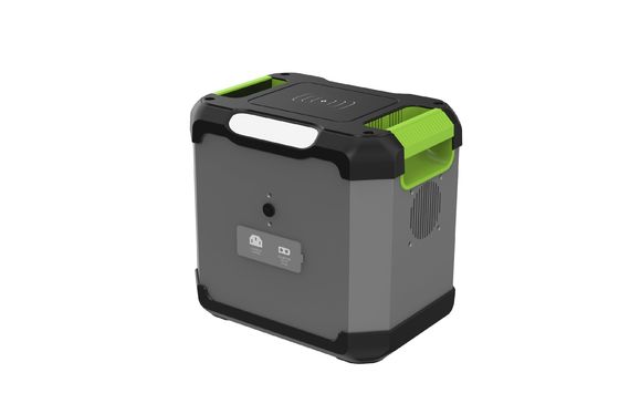 110/230V-50Hz/60Hz Sinüzoidal Dalga Dış Kamp Enerji Depolama için 1500W Taşınabilir Elektrik Santrali