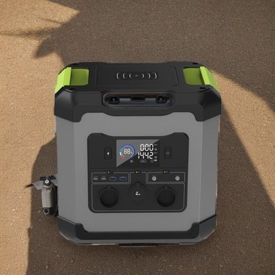 Acil LED Işık Yüksek Güçlü 2000W UAV Şarjı için Taşınabilir Enerji Depolama İstasyonu