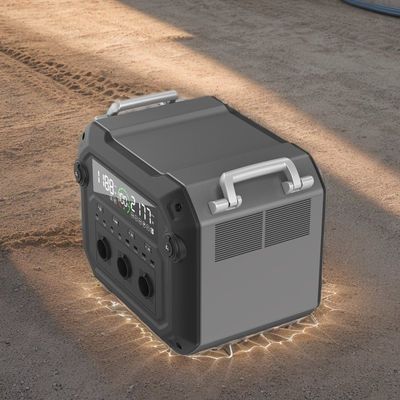Taşınabilir Elektrik İstasyonu 110V/230V-50Hz/60Hz Aile için Güneş Jeneratörü 2500W 2340wh