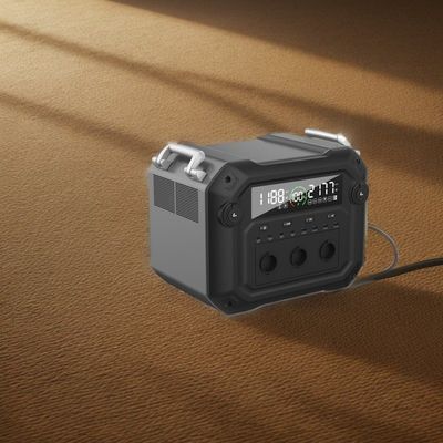 Taşınabilir Elektrik İstasyonu 110V/230V-50Hz/60Hz Aile için Güneş Jeneratörü 2500W 2340wh