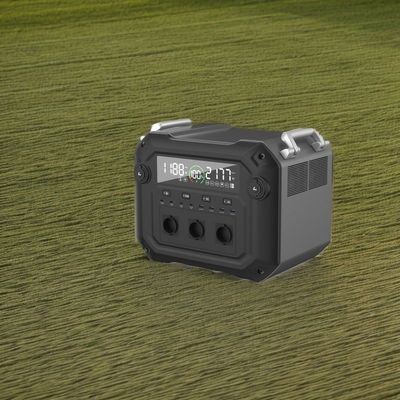 Taşınabilir Elektrik İstasyonu 110V/230V-50Hz/60Hz Aile için Güneş Jeneratörü 2500W 2340wh