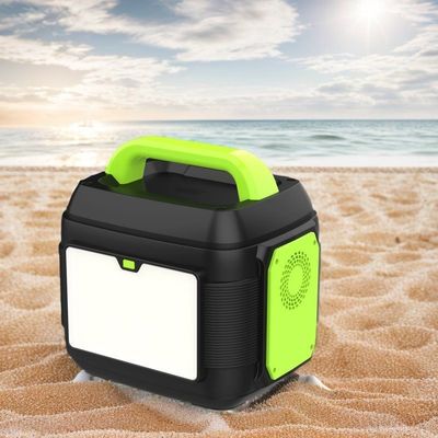 600W enerji depolama acil mobil güç kaynağı 300W 200W pil bankası ve sıvı kristal ekranla