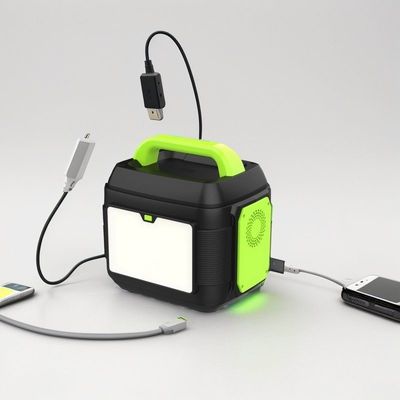 600W enerji depolama acil mobil güç kaynağı 300W 200W pil bankası ve sıvı kristal ekranla