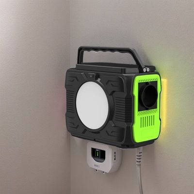 12V-16.8V/6A DC1 2 Çıkış Evde acil durum için taşınabilir elektrik santrali cep telefonu şarjı ve oksijen jeneratörü